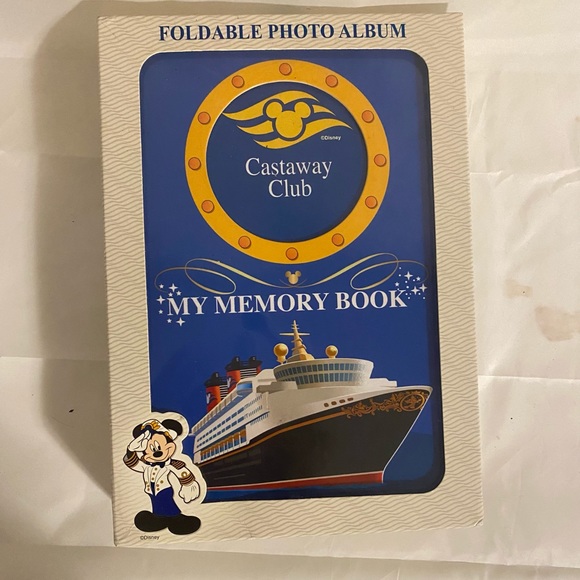 Disney Cruise Back Pack & Memory Book navy blue photo album - Picture 5 of 10